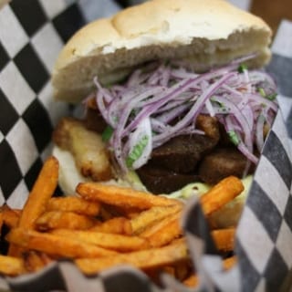Pan con Chicharron (Fried Pork Sandwich)