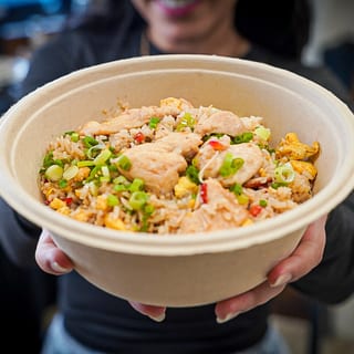 Bowl 15 - Arroz chaufa de pollo